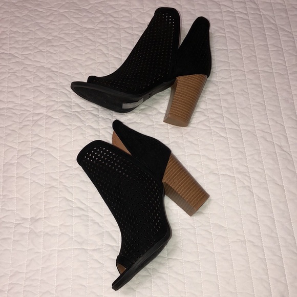 Qupid Shoes - Qupid open toe heels